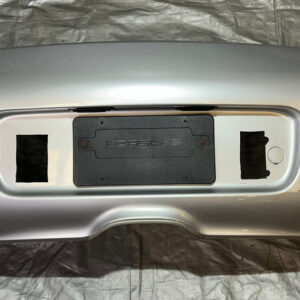1997-2002 Porsche 986 Boxster OEM Rear Bumper Cover / Arctic Silver Metallic BX071