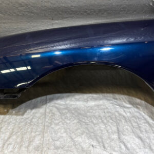 1997-2004 Porsche 986 Boxster / 99-01 996 911 Driver Fender w/ Headlight Bracket / Ocean Blue Metallic P6019