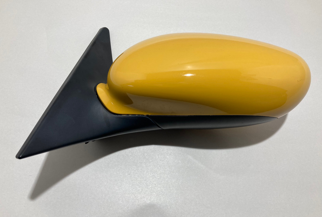 1997-2004 Porsche 986 Boxster / 996 911 Driver side Power Mirror (5 Pin) / Speed Yellow BX063