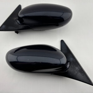 1997-2004 Porsche 986 Boxster / 996 911 OEM Side Mirrors / Driver & Passenger (10 Pin) / Ocean Blue Metallic P6019