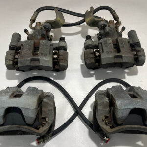 1999-2000 Mazda Miata OEM Brake Calipers w/ Brackets / Set of 4 / 35K NB269