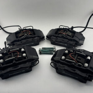 1999-2004 Porsche 996 911 Carrera Brembo Brake Calipers / Black / Set of 4 / 63K P6020