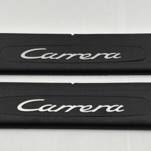 1999-2004 Porsche 996 911 Carrera Door Sill Trim Panels Scuff Plates / Pair / P6019