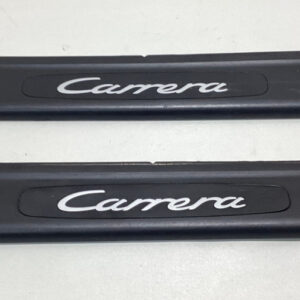 1999-2004 Porsche 996 911 Carrera Door Sill Trim Panels Scuff Plates / Pair / P6018