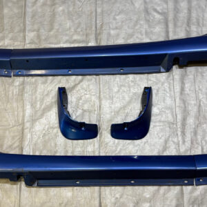 1999-2005 Mazda Miata Small Tupperware Side Skirts & Mud Flaps / OEM / Sapphire Blue Mica NB272