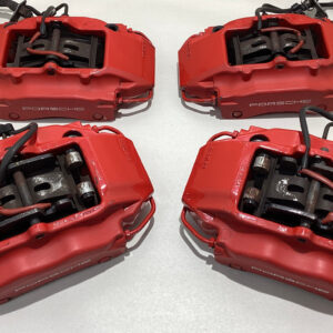 2000-2004 Porsche 986 Boxster S Brembo Brake Calipers / Red / Set of 4 / 97K BX063