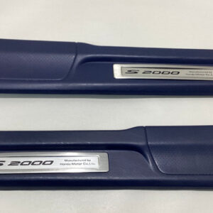 2000-2009 Honda S2000 Door Sills Scuff Plates Trim Panels / Pair / Blue / HS001