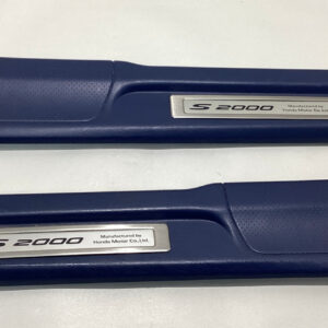 2000-2009 Honda S2000 Door Sills Scuff Plates Trim Panels / Pair / Blue / HS002