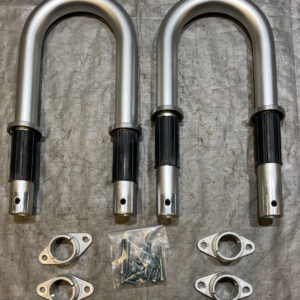 2001-2006 Audi TT Convertible OEM Roll Hoops / Silver / T1034