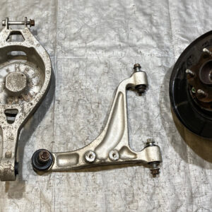 2003-2008 Nissan 350Z Driver Rear Knee / Spindle / Control Arm Set / 91K 5Z027