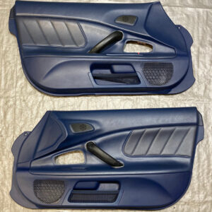2004-2005 Honda S2000 Interior Door Panels / Pair / Blue / HS005