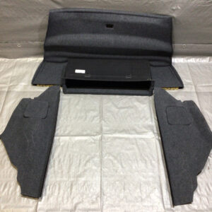 2004-2006 Audi TT 3.2 Quattro Rear Trunk Carpet Trim Panels / OEM / T1018