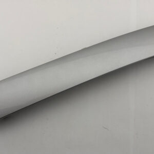 2004-2008 Nissan 350Z Convertible Driver Side A Pillar Trim / Silver Alloy Metallic 5z030