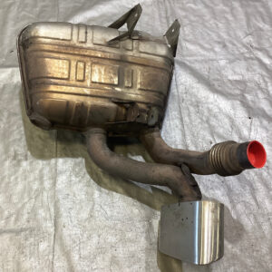 2005-2008 Porsche 997 911 Carrera 3.6l Driver Side Exhaust Muffler w/ Tip / 85K P7006