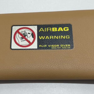2006-2012 Porsche 987 Cayman Driver Sun Visor / Sand Beige / BC037