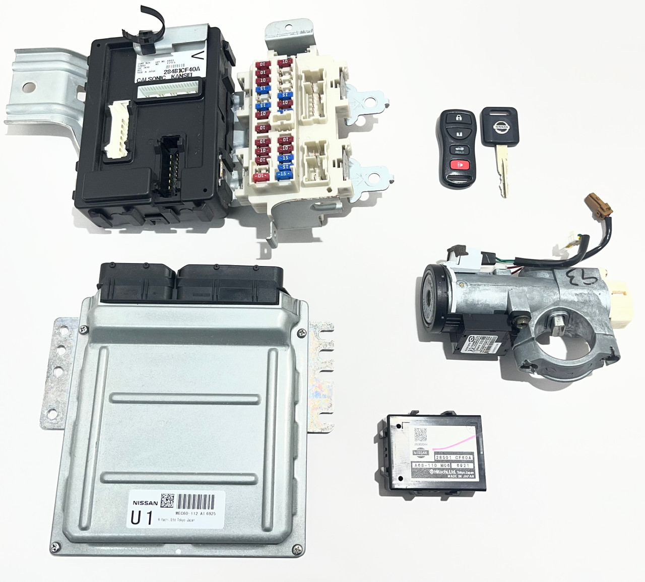 2006 Nissan 350Z REVUP ECU Module w/ BCM / Ignition Switch / Key / Manual / U1 / 72K 5z030