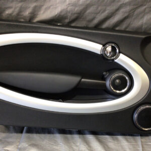2007-2015 Mini Cooper Driver Interior Door Panel / Fluid Silver / R2017