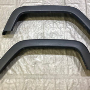 2007-2017 Jeep Wrangler JK Unlimited Rear Fender Arches / Pair / Textured Black / JK012