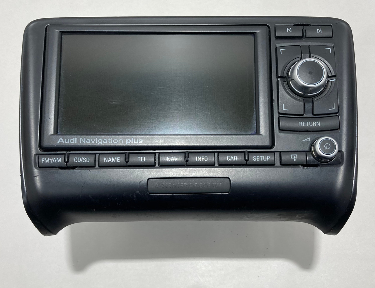 2008-2009 Audi TT MK2 8J Navigation Plus Radio Head Unit Display / 8J0035192B / T2011