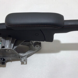 2008-2015 Audi TT 8J Parking Brake Handle w/ Armrest / Black w/ Chennai Brown Stitch / T2007