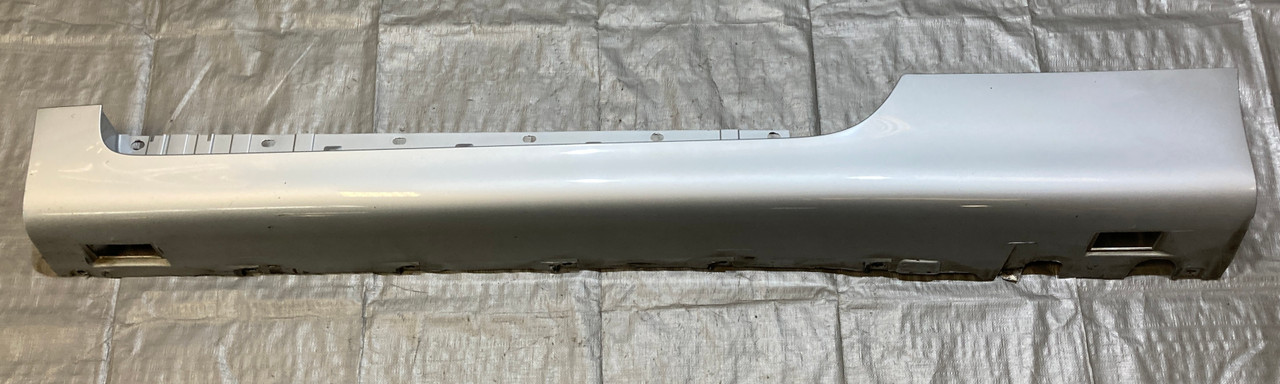 2008-2015 Audi TT Driver Side Skirt Rocker Panel / Ice Silver Metallic T2015
