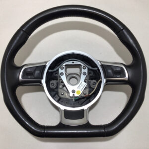 2008-2015 Audi TT Leather Steering Wheel / S-Tronic / OEM / Black / T2005