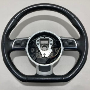 2008-2015 Audi TT Leather Steering Wheel / S-Tronic / OEM / Chennai Brown / T2011