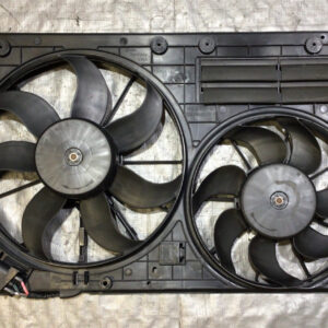 2008-2015 Audi TT Quattro OEM Radiator Cooling Fan w/ Shroud / 25k / T2008