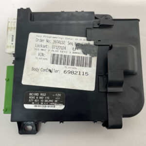 2008 Mini Cooper S R52 Convertible Footwell Body Control Module / 6982115 / R1033