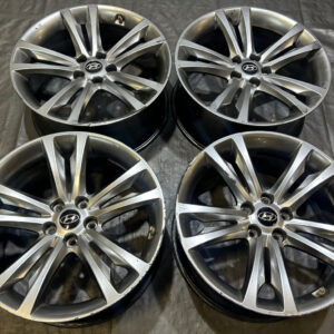 2009-2012 Hyundai Genesis Coupe Track 19" Wheels Rims / Set of 4 / DAMAGE / HG024