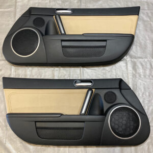 2009-2015 Mazda MX5 Miata Leather Door Panels / Dune Beige / NC093