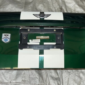 2009-2015 Mini Cooper S R57 Convertible Trunk Lid Tail Gate Panel / British Racing Green II Metallic R2033
