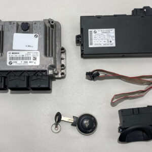2009 Mini Cooper S R57 Convertible ECU Module DME w/ CAS / Key / 7590857 / 81K R2031