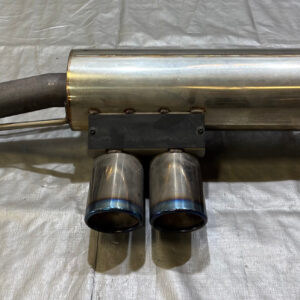 2010-2014 Lotus Evora 3.5l V6 Janspeed Exhaust Muffler w/ Burnt Tips / USED / 19K LEV01