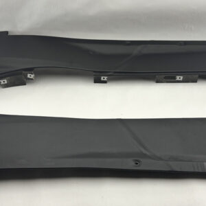 2010-2014 Lotus Evora Black Leather Center Console Apron Trim Panels / Pair / LEV01