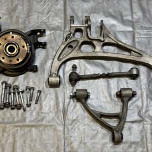2010-2014 Lotus Evora Passenger Rear Knee / Knuckle Hub w/ Control Arms / 19K LEV01