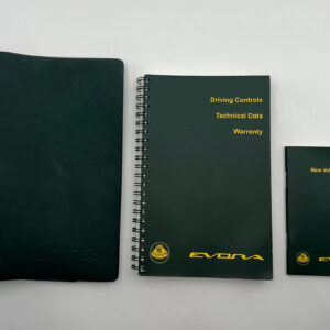 2010 Lotus Evora Factory Owner's Manual Guide Book w/ Storage Case / LEV01