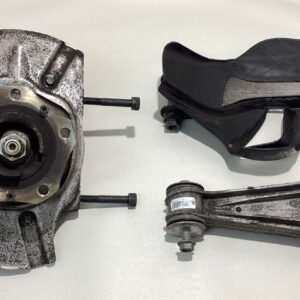 2012-2016 Porsche 991 911 Carrera 3.4l Driver Front Knee Spindle Hub w/ Control Arms / 40K P9101