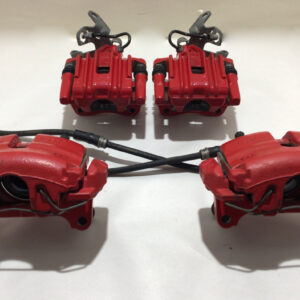 2012-2016 Volkswagen Beetle Brake Calipers / Red / Set of 4 / 63k / VB005