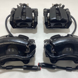 2012-2017 Fiat 500 Abarth OEM Brake Calipers / Set of 4 / Black / F5017