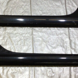 2012-2017 Fiat 500 Abarth OEM Side Skirt Rocker Panels / Pair / Nero (Black) F5015