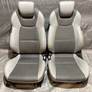 2013-2014 Hyundai Genesis Coupe 2.0 Premium Gray Leather Front Seats / Pair / HG029
