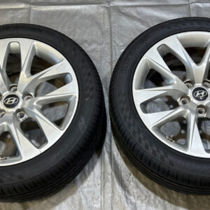 2013-2016 Hyundai Genesis Coupe 18" Rear Wheels Rims w/ Tires / Pair / HG029