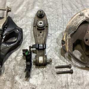 2013-2016 Porsche 981 Boxster / Cayman Driver Front Knee / Spindle Hub w/ Control Arms / BC202
