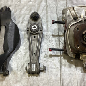 2013-2016 Porsche 981 Boxster / Cayman Passenger Front Knee / Spindle Hub w/ Control Arms / 80K BC203