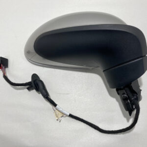 2013-2016 Porsche 981 Boxster / Cayman Passenger Side Mirror / Auto Dim / Platinum Silver Metallic BC205