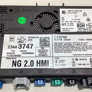 2014 Chevrolet C7 Corvette NG 2.0 HMI Module / 2344347 / C7007