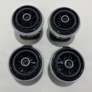 2015-2017 Audi A3 S3 AC Vents / Set of 4 / Aluminum Trimmed / S3106