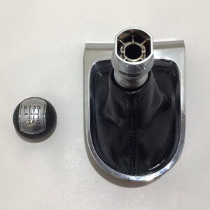 2015-2017 Ford Mustang GT 6 Speed Manual Shift Knob w/ Boot Trim / FM008