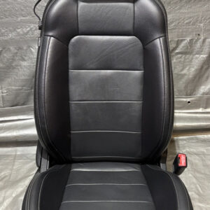 2015-2017 Ford Mustang GT Premium S550 Passenger Side Black Leather Seat / FM016
